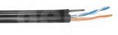 Ethernet кабель Step4Net UTP CAT5e 2P 0,51мм CCA наружный, самонесущий