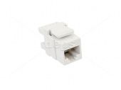 Модуль RJ-45 Cat. 5E  90°, UTP со шторкой, белый