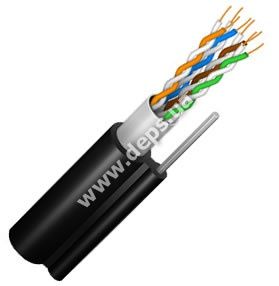 Ethernet кабель FinMark FTP CAT 5e самонесущий