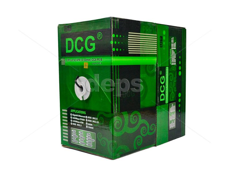 Ethernet кабель DCG UTP CAT5E 4P 0,50мм CCA наружный