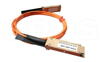 40-гигабитный оптоволоконный кабель FoxGate QSFP+/QSFP+ DAOC-XX