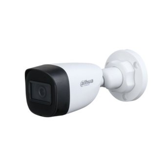 HDCVI видеокамера 2 Мп Dahua DH-HAC-HFW1200CP-A (2.8 мм) со встроенным микрофоном для системы видеонаблюдения