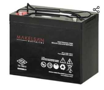 Акумулятор АКБ AGM MAKELSAN 6-FM-100 12V 100 Ah