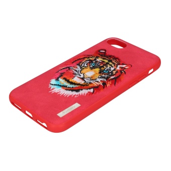 Панель люминисцентная Nimmy Cotton case Tiger for iPhone 8 red (MNA31EC121047)