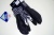Перчатки трехпалые зимние мембранные Boodun original black-white