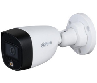HDCVI видеокамера 2 Мп Dahua DH-HAC-HFW1209CP-LED (2.8 мм) для системы видеонаблюдения