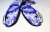 Перчатки трехпалые зимние мембранные Boodun original blue flower