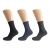 Набор теплых мужских носков RIX 6пар, длинные, 3 цвета 43-46 (MNA31EC121257)