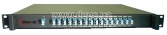CWDM-Mux-Demux-16-LC, Мультиплексор/Демультиплексор 16 каналов по двум волокнам