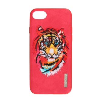 Панель люминисцентная Nimmy Cotton case Tiger for iPhone 8 red (MNA31EC121047)