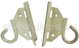 Крюк для опор без отверстий Sicame GHSO12 и GHSO12ТД