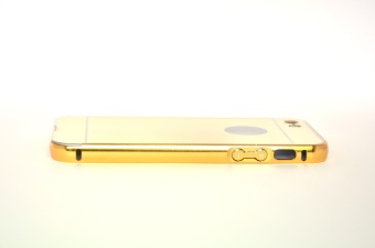 Панель EFIR Gibrid Combi Panel+Bumper для Apple iPhone 5/5s/SE Gold (MNA31EC122015)