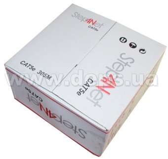 Ethernet кабель Step4Net UTP CAT 5 4P 0,45 мм