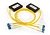 CWDM-1SM-02-04wave-2.0-1m-LC, Мультиплексор/Демультиплексор 2 канала по одному волокну, 4 длин волн