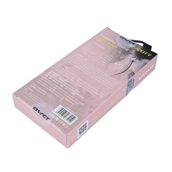 Наушники Awei ES-20TY pink (MNA31EC121095)