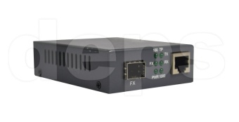 1000Base-TX SFP медиаконвертор с внешним БП