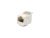 Модуль RJ-45 Cat. 5E  180°, UTP со шторкой, белый