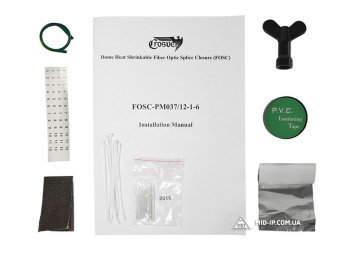 Муфта оптическая с термоуплотнением Crosver FOSC-P