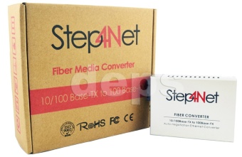 Медиаконвертеры Step4Net MC-B-0,1-1SM-1310nm/1550nm-20