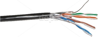 Ethernet кабель DCG FTP CAT5E 4P 0,50мм CCA PE B (наружный)