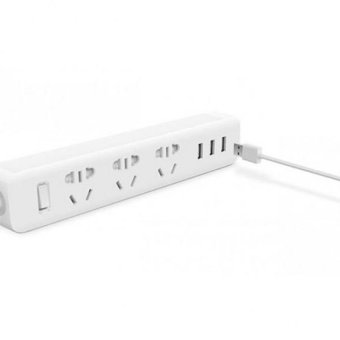 Сетевой фильтр удлинитель Xiaomi Mi Power-4 3 USB White (MNA31EC121076)