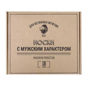 Набор мужских носков RIX 10пар, короткие ассорти (4 цвета) 43-45 (MNA31EC121208)