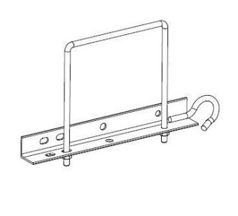 Траверса КС-1-650 для подвеса кабеля на опору