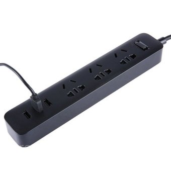 Сетевой фильтр удлинитель Xiaomi Mi Power-4 3 USB Black (MNA31EC121075)
