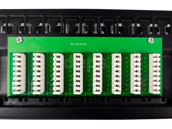 Патч-панель сетевая RJ-45, 19”,  1U, 48 портов,  Cat.5e, UTP