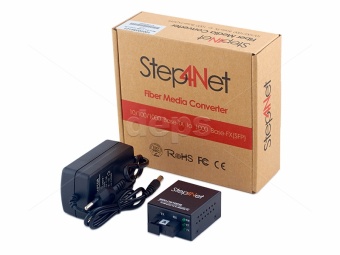 Медиаконвертеры Step4Net MCm-Q-0,1-1SM-1310nm-20
