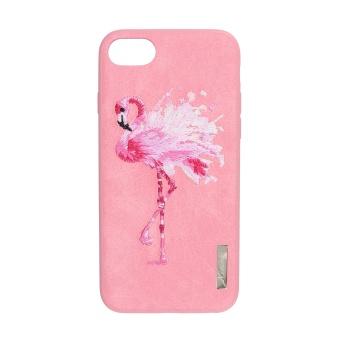Панель люминисцентная Nimmy Cotton case Flamingo for iPhone 8 pink (MNA31EC121049)