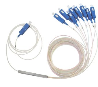 PLC сплиттер 1x8 1260-1650 nm SC/UPC