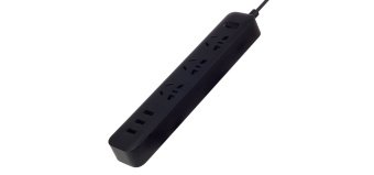 Сетевой фильтр удлинитель Xiaomi Mi Power-4 3 USB Black (MNA31EC121075)