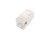 Модуль RJ-45 Cat. 5E  90°, UTP со шторкой, белый